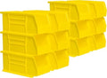 Akro-Mils 30230 AkroBins Plastic Storage Bins, 11"x5"x5", Yellow, 12-Pack by Akro-Mils