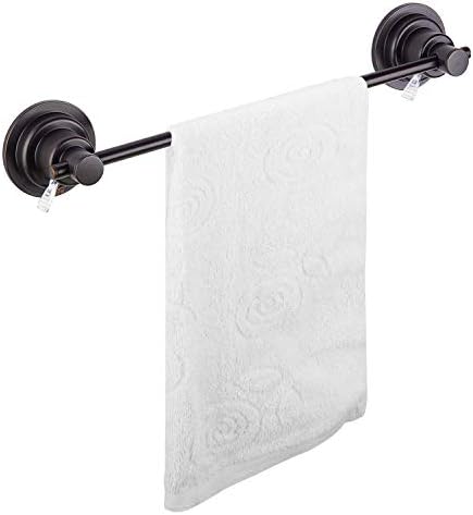 JiePai 16 Inch Suction Cup Towel Bar,Towel Racks for Bathroom,Bronze by JiePai