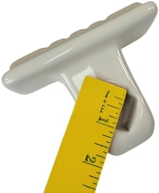 Beige Bone Almond Ceramic Tile Towel Bar Rod Rack Post Holder Porcelain Bracket Set Vintage Mid Century Modern Retro - Image 5