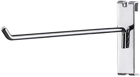 Polmart 8" Heavy Duty Gridwall/Grid Panel Hooks, Silver (96-Pack, 8-inch) - Image 5
