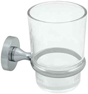 Deltana Zinc Toothbrush Holder w Glass - BBN Series (Set of 10) (Satin Nickel) by Deltana