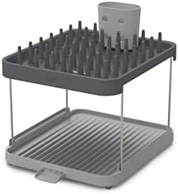 Joseph Joseph Duo 2-Tier Dish Rack - Grey - Image 7