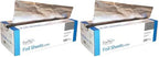 ForPro Embossed Pop-Up Foil Sheets 1200S, 12" Aluminium Foil Sheets, Pop-Up Dispenser, for Hair Color Application and Highlighting, Food Safe, 12" W x 10.75" L, 500-Count (Pack of 2) by ForProProfessionalCollection