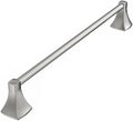 24 Inch Brushed Nickel Towel Bar Towel Rack for Bathroom Kitchen Hand Towel Holder Dish Cloths Hanger SUS304 Stainless Steel Rustproof Wall Mount by WZRUA