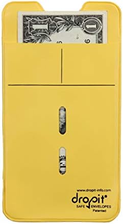 Two Color Bundle | Red & Yellow |10 Each for a Total of 20 envelopes | Reuseable Dropit Safe Envelope for Safe Depositing of Currency and Money | Organize Coupon, Currency - Image 3