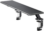 suptek Clamp-on 32 Inch Dual Monitor Desk Mount Riser Shelf Computer Stands for 2 Monitor,Laptop,Printer, Notebook,32.2” x 7.8” x 5.7” by suptek