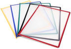 Tarifold Wall Mount Reference System, 10 Easy-Load Pockets, Assorted Colors - Image 6