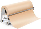 Bryco Goods 24 Inch Butcher & Kraft Paper Roll Dispenser and Cutter by BrycoGoods