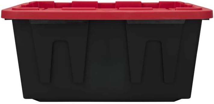 Storage Bins with Lids, 27 Gal 2-Pack Stackable Plastic Totes - Image 7