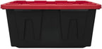 Storage Bins with Lids, 27 Gal 2-Pack Stackable Plastic Totes - Image 7