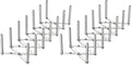 IKEA 701.548.00 Pack of 2 Variera Pot Lid Organizers, Stainless Steel, Adjustable Lenght by IKEA