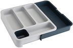 Joseph Joseph 85042 DrawerStore Expandable Cutlery Tray, Gray - Image 3