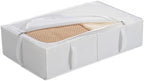 TYEERS Under Bed Storage Containers, Durable Fabric, Washable, Collapsible, Under Bed Storage Bins for Clothes, Blankets, Sheets, Shoes, 27.5x16.5x7 Inches, 4-Pack, White - Image 6