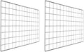 PATIKIL Wire Grid Panels Gridwall Panel 28" x 16" Black 2Pcs by PATIKIL