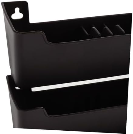 Holibanna 1Set Wall Mounted File Organizer Rack Multifunctional Clear Document Holder for Office Home Stylish Mail Receipt Magazine Storage - Image 7
