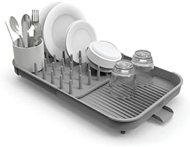 Joseph Joseph Duo Expandable Dish Drying Rack, Gray, 2-Tier by Unknown
