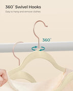 SONGMICS Velvet Hangers, Non-Slip, 50-Pack - Image 6
