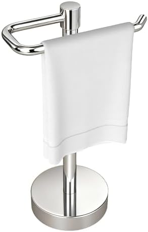 YUMORE Hand Towel Holder Stand Countertop, Pro Chrome by YUMORE