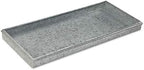 Good Directions Medium Boot Tray, Double Circles Multi-Purpose All Weather Decorative Boot Tray, Shoes, Plants, Garage, Patio Door, Pet Bowls, 30 inch Entry Indoor Shoe Tray, Galvanized Gray by GoodDirections
