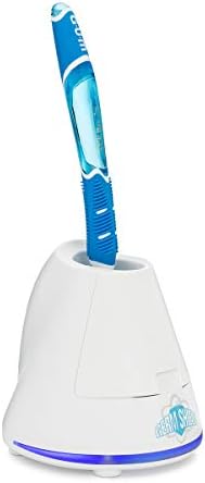 TAO Clean Germ Shield UV Toothbrush Sanitizer – Universal Cleaning Station that Accommodates all Manual and Electric Toothbrushes, Travel Friendly, Kills 99.9% of Germs by TAOClean