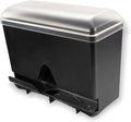 San Jamar Junior Bulk Straw Dispenser Holds 250 Straws for Restaurants, Dining Halls, and Fast Food, Plastic, 5 x 10.5 x 8.75 Inches, Black by SanJamar