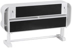 uxcell 3 in 1 14"x2.6" Plastic Wrap Dispenser with Cutter and Magnetic Bottom, Suitable for Tin Foil, Plastic Cling Wrap, Aluminum Foil - Wood Color - Image 3