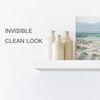 QEEIG Floating Shelves for Wall Small Shelf (White, Set of 2, 15.7" x 6.7") - Image 5