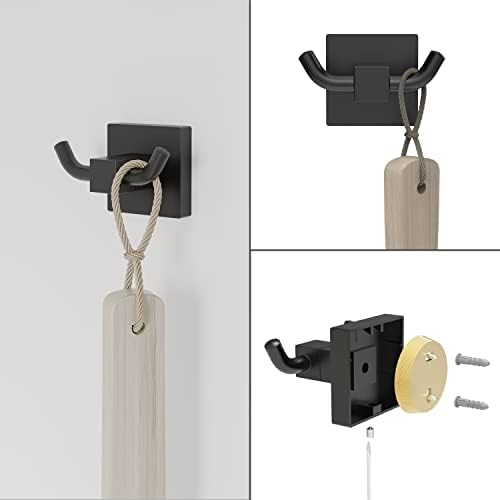 RUACQ Bathroom Accessories, 4-Piece Towel Racks for Bathroom Hardware Set - Image 6
