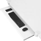 VIVO White Extra Large Clamp-on 34 x 11 in Keyboard Tray, MOUNT-KB15EW by VIVO