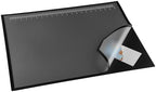 Colingmill 24 x 19 Inch Black Desk Pad with Clear Ruler Overlay - Image 3