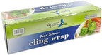 18in x 2000ft Standard Cling Wrap Roll With Serrated Cutter Food Wrap by Apsic