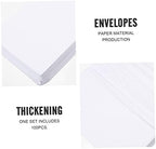 100pcs White Paper Cash Envelopes for Bills and Receipts Organizer - Image 7