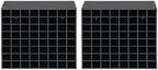 2 Pcs Paint Organizer, Wall-mountable Craft Paints Storage Rack, PVC Board,12.99X3.54X12.99 in,for DIY Crafters Spray Painters Studios, Galleries (Black) - Image 5