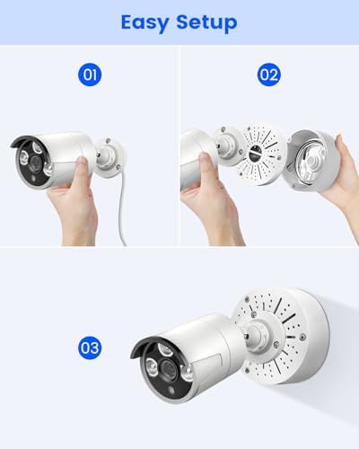 Universal Metal Security Camera Junction Box, Hidden Cable Management Box - Image 6