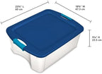 Sterilite Latch and Carry, Plastic Storage Bins w/Lids, 12 Gallon, 24-Pack - Image 2