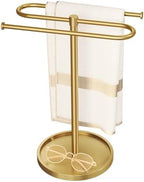 Bethom Bathroom Hand Towel Holder Stand Gold, S-Shape Kitchen Towel Rack by Bethom
