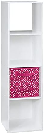 Closetmaid 4 Cube Stackable Storage, White - Image 6
