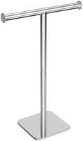RUACQ T-Shape Hand Towel Holder Stand, 16inch, Chrome by Ruacq