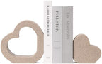Book Ends for Shelves, Resin Decorative Bookends for Heavy Books - Image 2