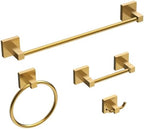 RUACQ Bathroom Accessories, 4-Piece Towel Racks for Bathroom Hardware Set by Ruacq