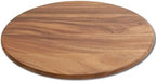 Woodard & Charles Round Acacia Wood Lazy Susan Turntable, 16", 6 Pack - Image 2