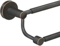 BESy Double Towel Bar Towel Rack for Bathroom Towel Rod Oil Rubbed Bronze by BESy