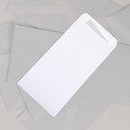 100pcs White Paper Xmas Business Letter Envelopes for Receipts - Image 7