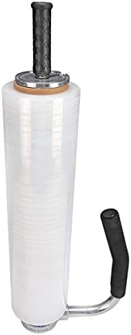 shrink wrap handle,Industrial Stretch Film Dispenser including Film Cutters,Suitable for 11" to 21.5" film height Pallet Wrap.Top Quality Stainless Steel, Tough, Durable (Pack of 2) - Image 2