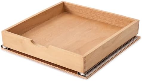 Pull Out Cabinet Drawers - 6x2 Size Options (12-23'W,18-21'D), Pre-Assembled with Soft Close Slides, Solid Beechwood, Easy Installation(21'W x 18'D) by Unknown