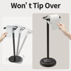 Toilet Paper Holder Stand, Freestanding Toilet Paper Holder,Farmhouse Post Pivoting Toilet Paper Stand with Stable Weighted Base,Stainless Steel Tissue Roll Holder Stand for Bathroom,Oil Rubbed Bronze - Image 6