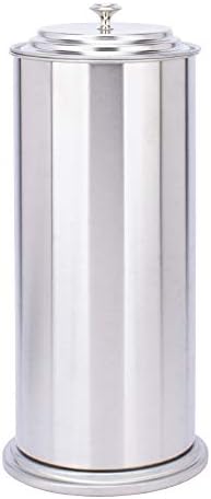JS Jackson Supplies Free Standing Extra Large Toilet Paper Holder - Stainless Steel by JSJACKSONSUPPLIES
