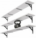 WOPITUES Long Wall Shelves 48″W x 8″D, Floating Book Shelves Max Load 65lbs by WOPITUESOfficial