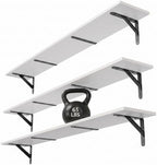 WOPITUES Long Wall Shelves 48″W x 8″D, Floating Book Shelves Max Load 65lbs by WOPITUESOfficial