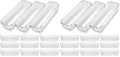 Maitys 12 Pcs Plastic Drawer Organizers, Silverware Tray, 9 x 3 x 2, Clear by Maitys